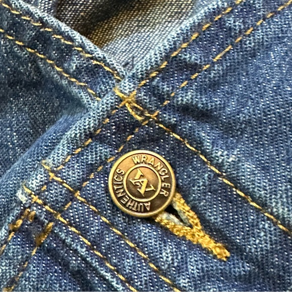 Wrangler Authentics Boys' Classic Denim Overall Size 4T - Picture 8 of 10